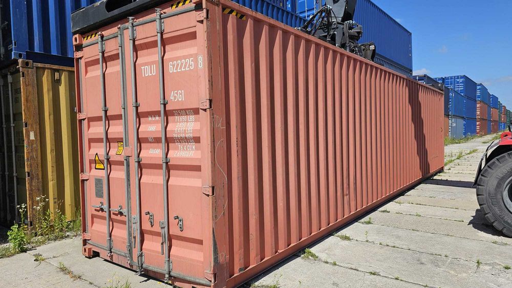Kontener morski 40HC 12m używany w dobrym stanie