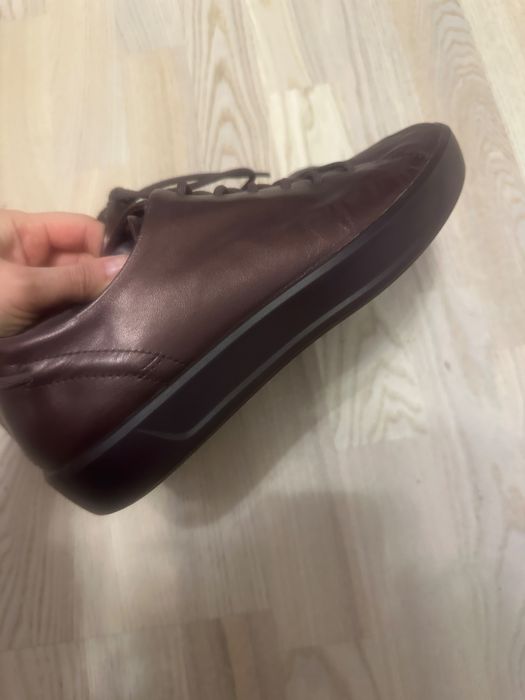 Кеди кросівки ecco марсала бордовий 39