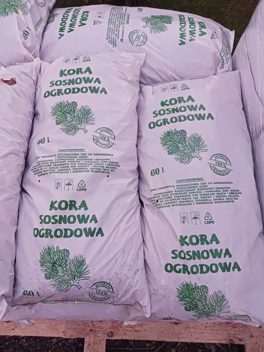 Kora sosnowa średnia 60l