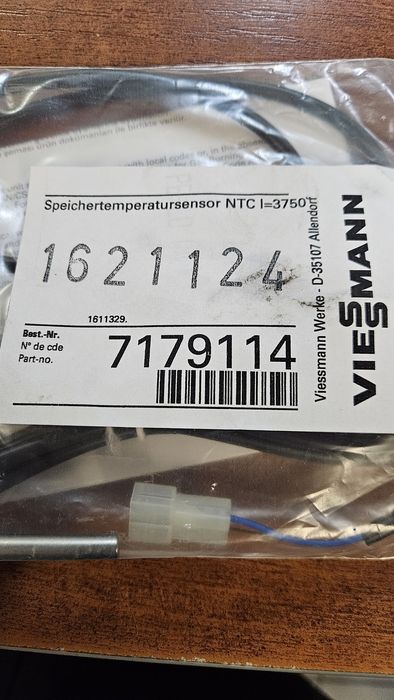 Czujnik temperatury wody podgrzewacza NTC Viessmann Nowy oryginał