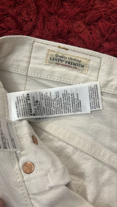 Levi’s calções 501 Premium W26 L30 shorts levis