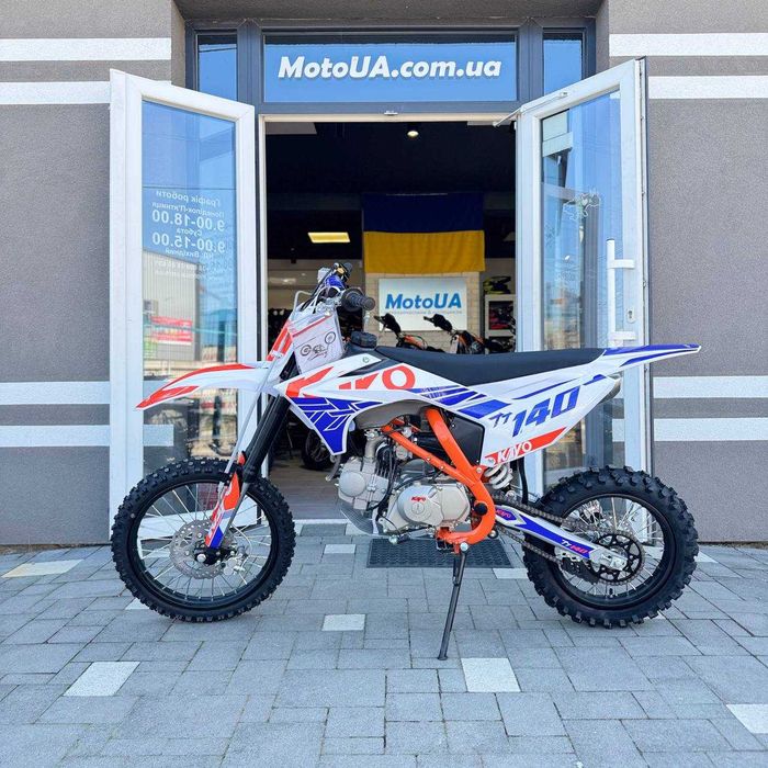 Пітбайк Kayo TT140 електростартер, 17/14, 11 к.с., бак 6 л доставка