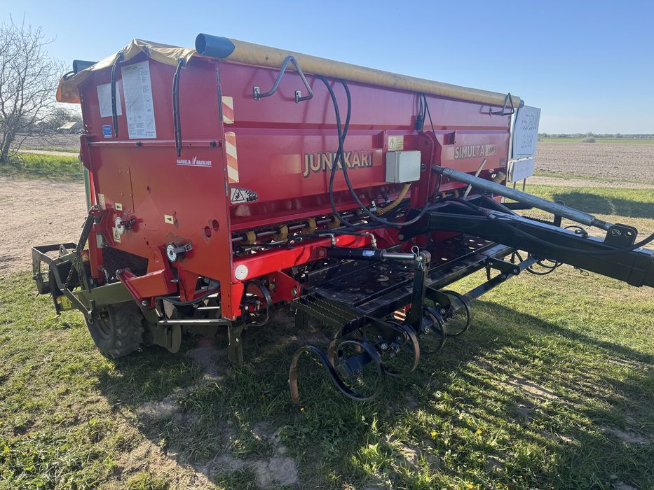 Сівалка Зернова Дискова 3-метри Simulta Junkkari 3000T як Vaderstad