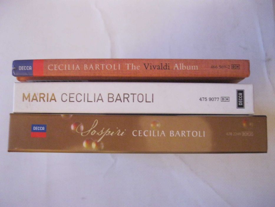 3 CD Cecilia Bartoli -Digibooki / wydania Decca