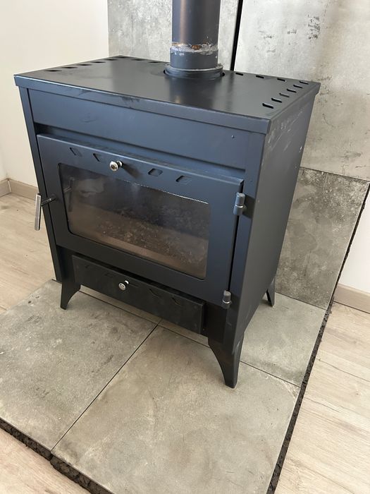 Salamandra a lenha 13Kw