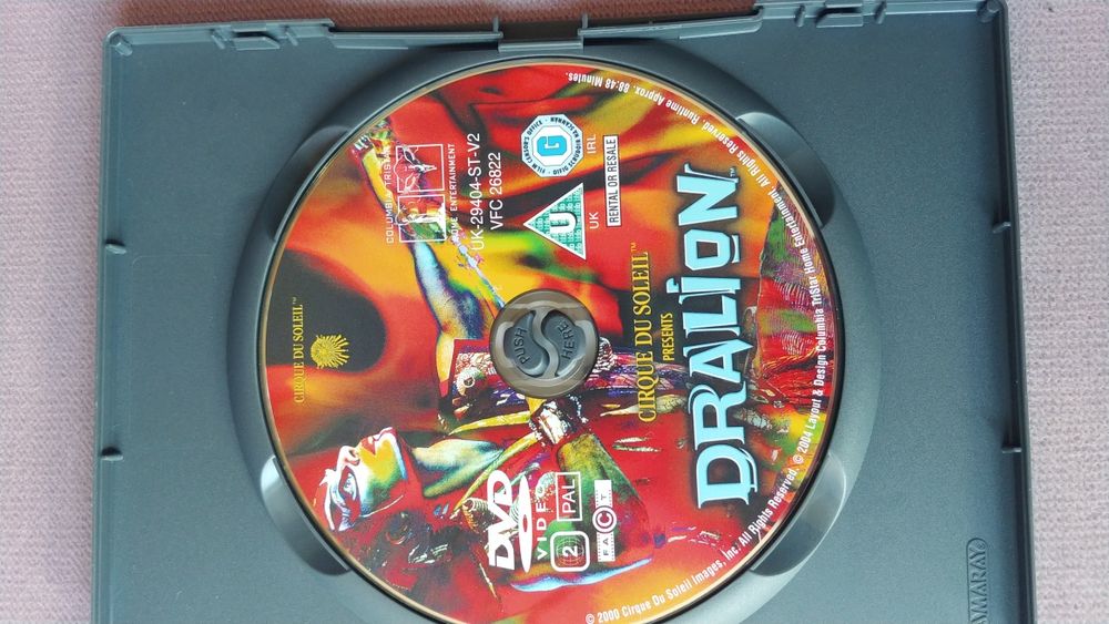 Cirque du soleil DRALION spektakl DVD