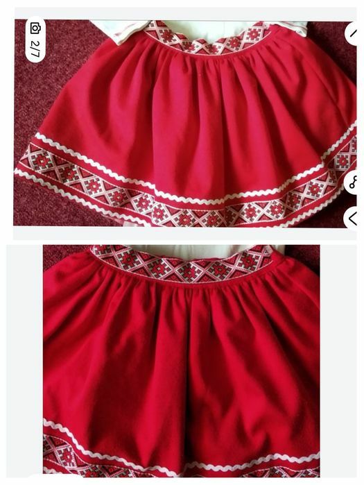 Вишиванка спідниця для дівчинки 1клас