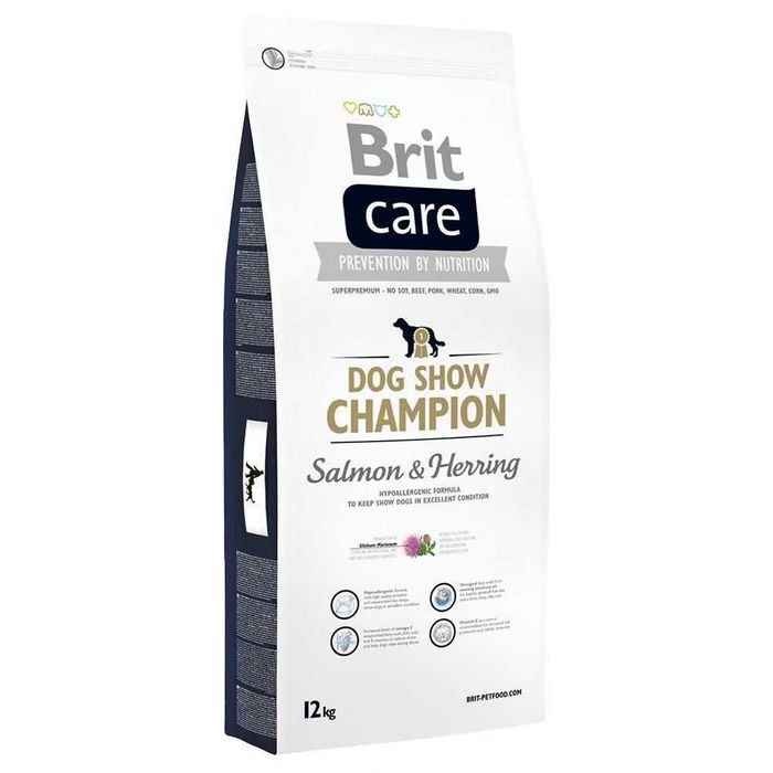 Karma dla psa Brit Care Dog Show Champion Salmon & Herring 12kg Okazja