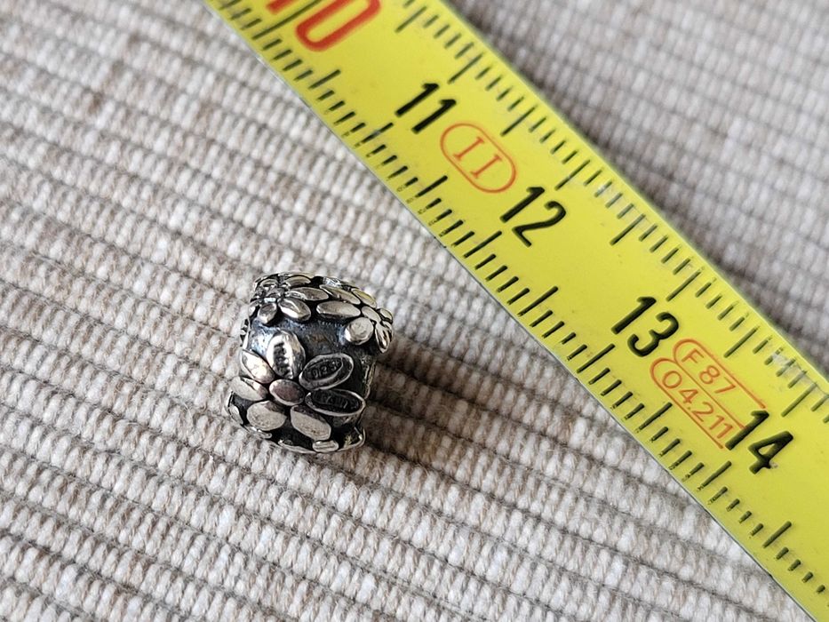 Koralik zawieszka beads charms srebro (50)