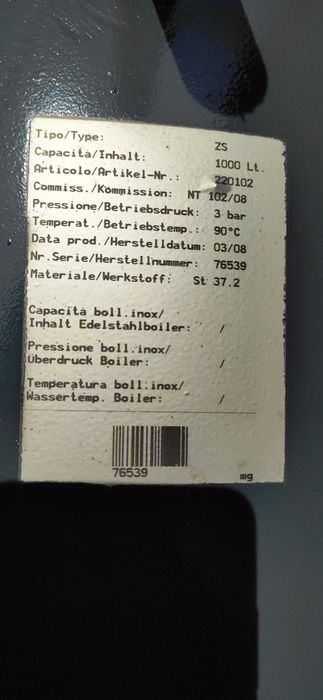 Bufor 1000 L 2 x wężownica solar TWL TML JAKOŚĆ