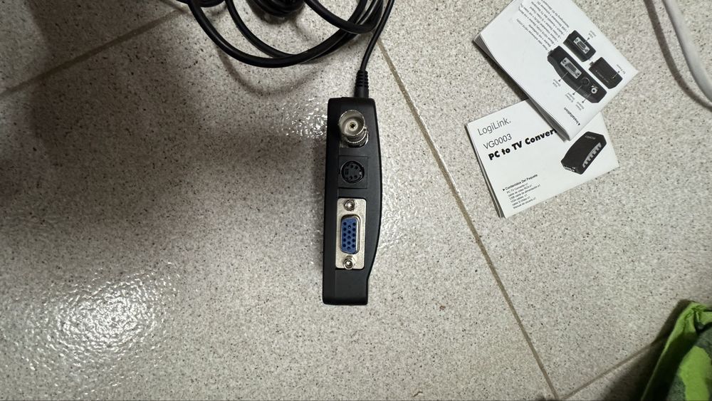 LogiLink VG0003- Conversor VGA -> RCA/S-Vídeo/VGA
