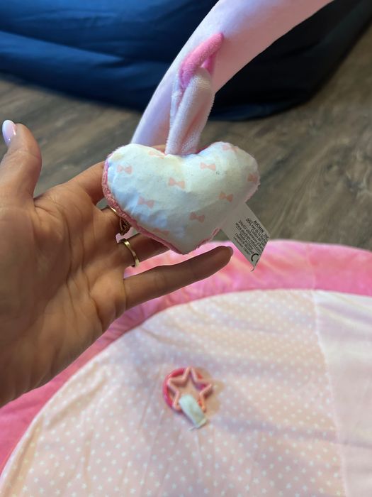 Mata edukacyjna różowa