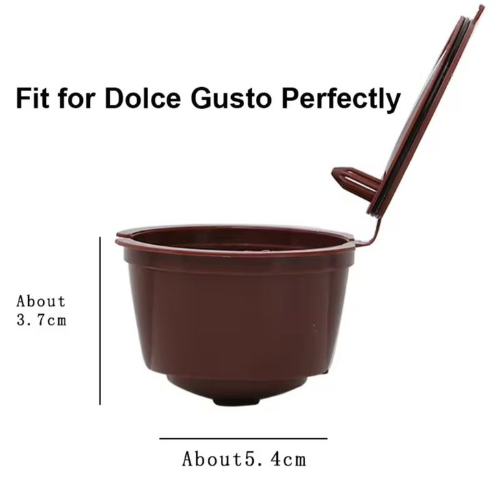 2 Cápsulas reutilizáveisl Dolce Gusto 5€