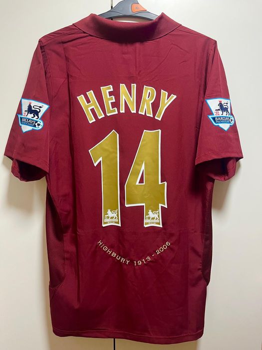 Koszulka Henry 14 Arsenal Retro Vintage