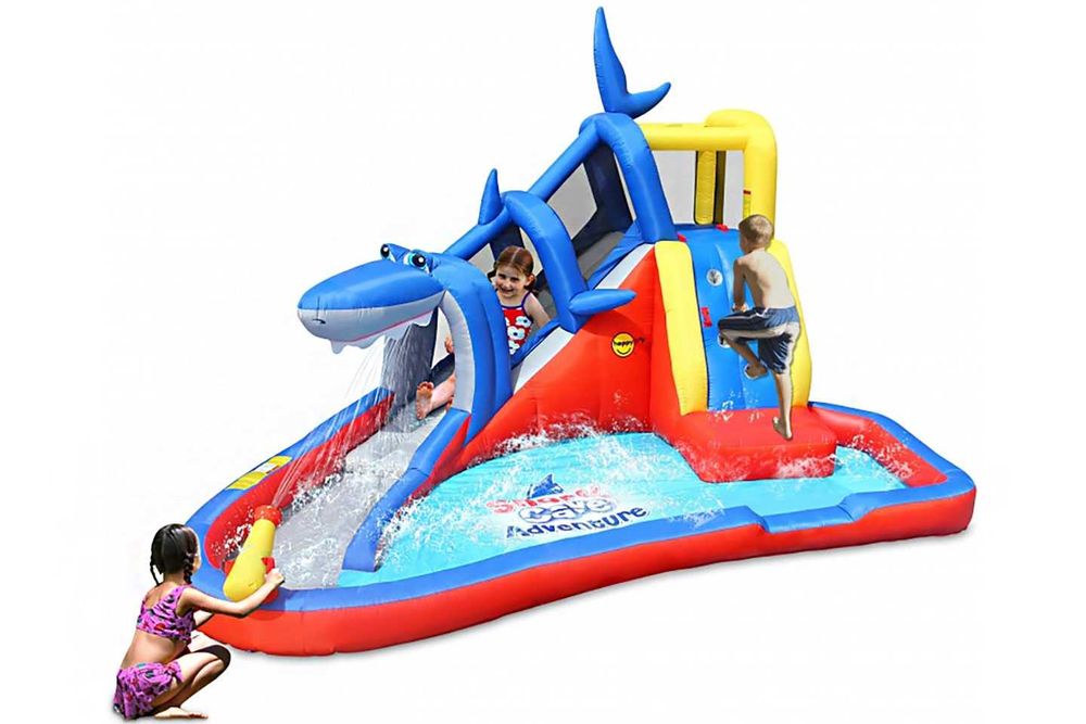 Dmuchany zamek rekin dmuchaniec