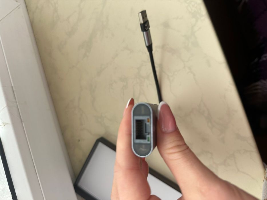 Хаб адаптер llano usb-c hub с преходник в подарок