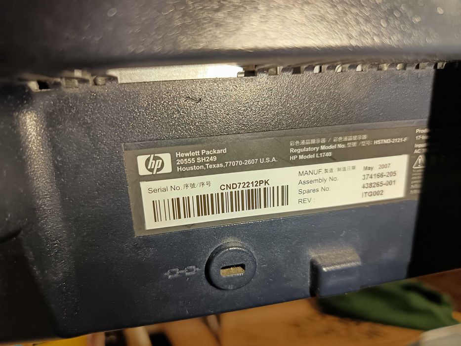 Vendo Monitor Hp