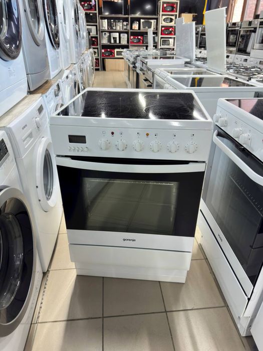 Електрична, электрическая плита Amica AFC1530WH, доставка, гарантія