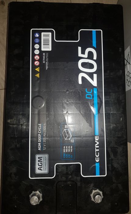 Аккумулятор 205А/ч АGM (гелевый)