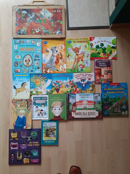 komplet książek dla dzieci