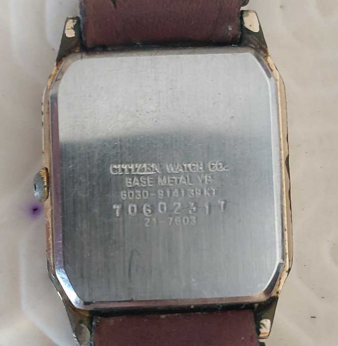 Relógio antigo anos 60 Citizen Quartz Japan