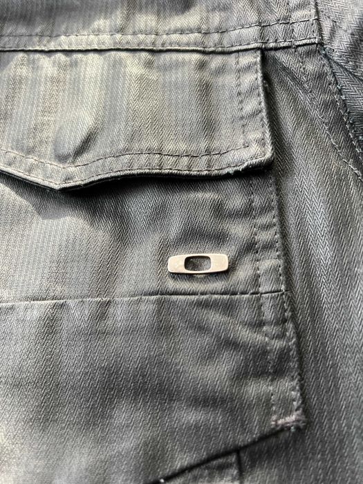 Vintage kurtka Oakley w stylu motocyklowym – męska S