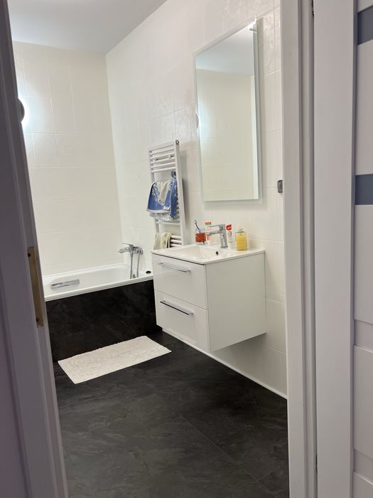 Płytki winylowe czarny marmur „na klik” *Gdynia Redłowo*