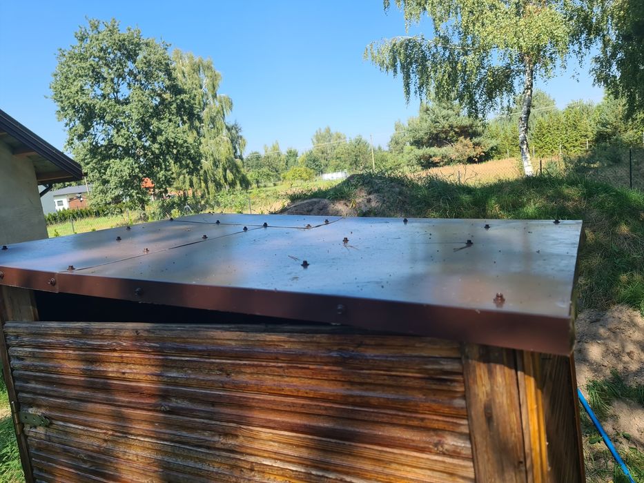 Wc ogrodowe. Toaleta. Wychodek. Kibelek. Sławojka budowlana. ROD.