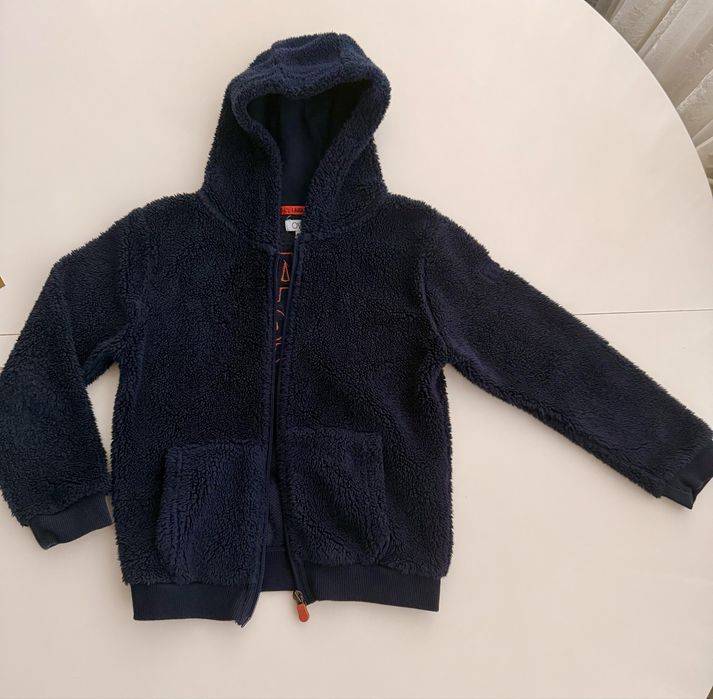 Теплий худі, светр на замку з капюшоном 5-6 років Ovs тедді