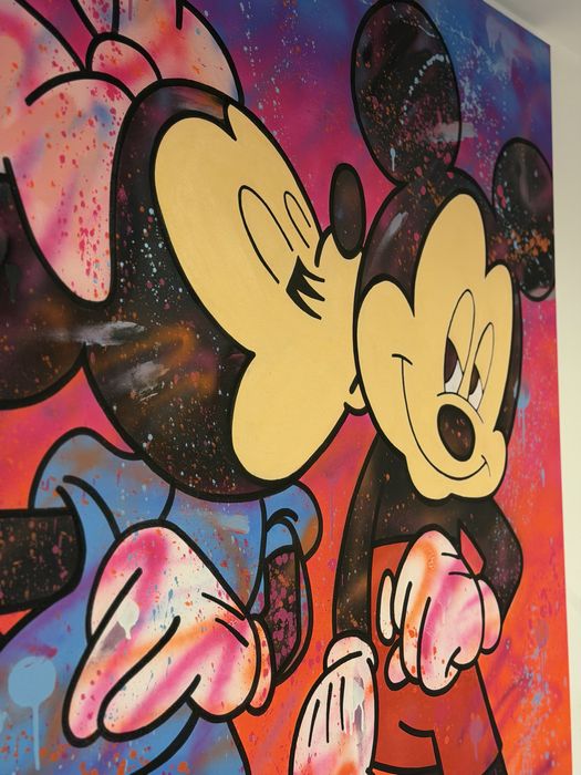Quadro Minnie e Mickey