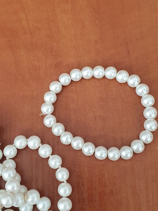 Naszyjnik I bransoletka z perełek