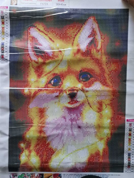 Telas em Diamond Painting para fazer, várias, ver fotos