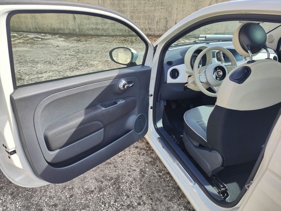 RESERVADO Fiat 500 Branco | Elegante, Económico  GPL