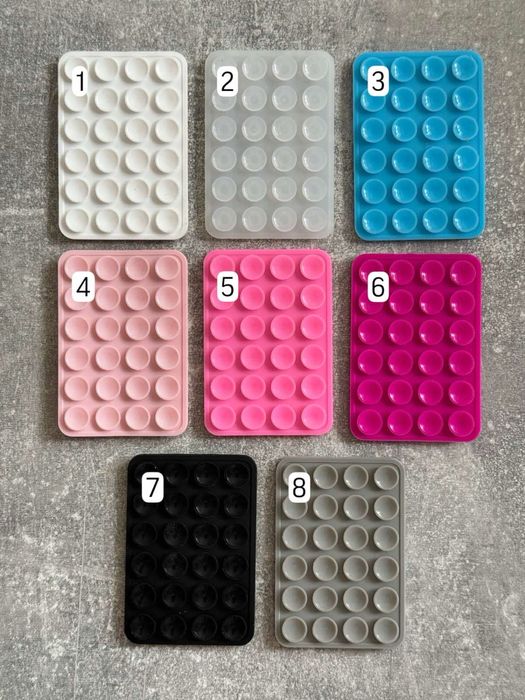 ДВОХСТОРОННЯ липучка для телефона, силіконова, ліпер