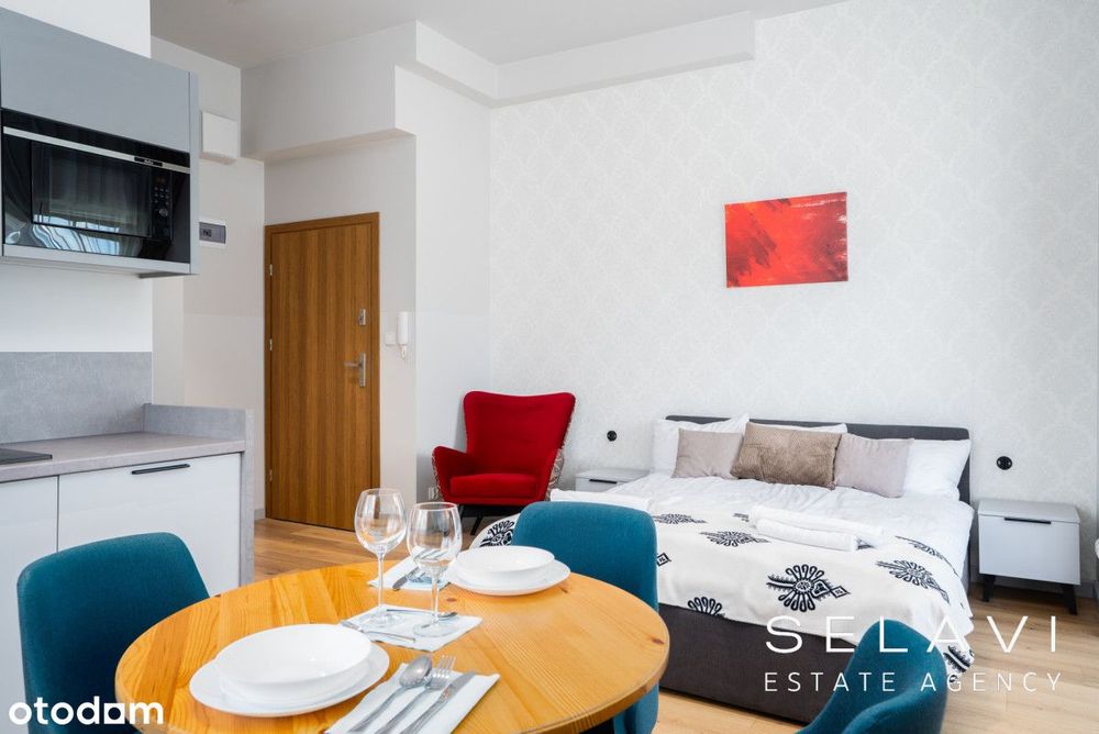 Studio pod AirBnB/Booking w kompleksie hotelowym