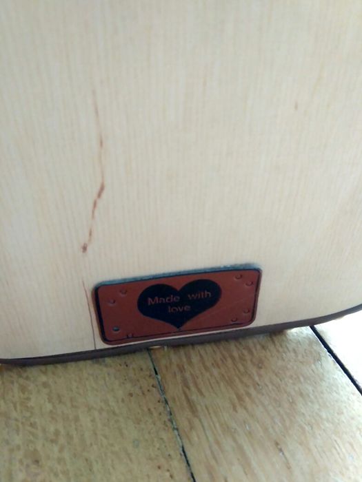 Torebka damska na łańcuszku drewniana Handmade