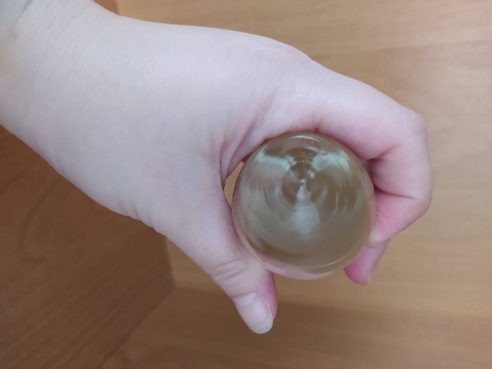 Duży korek szklany do karafki