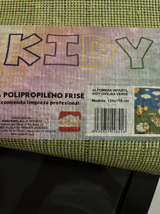 Carpete decoração criança