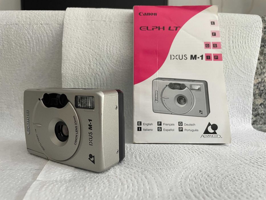 Canon IXUS M-1 como nova Compacta totalmente automática
