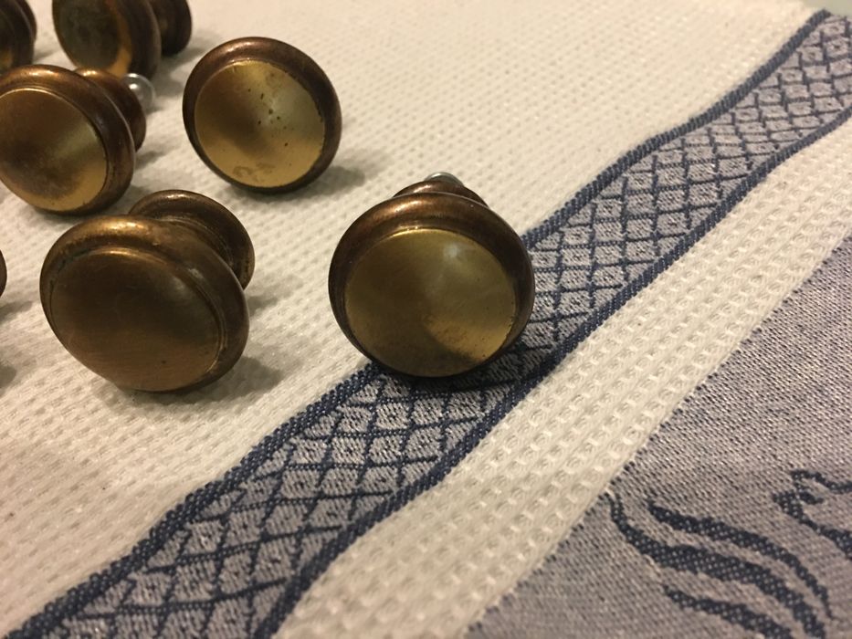 Puxadores cobre da Leroy Merlin, vendo à unidade