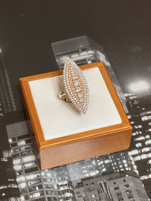 Жіночі  каблучки  з червоного золота 585*проба.