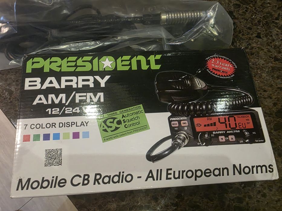 CB. Radio  BARRY president