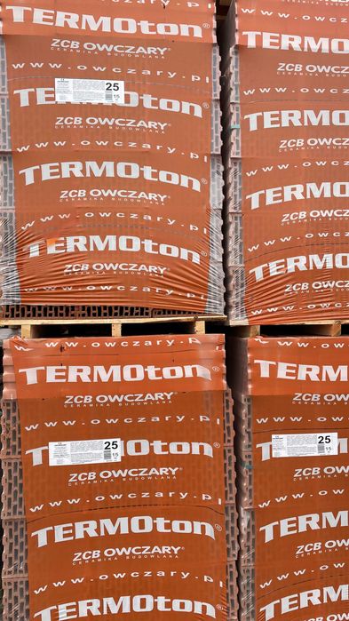 Pustak ceramiczny 25 P+W TERMOTON Owczary