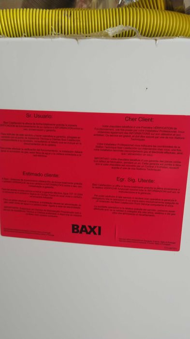 Caldeira Victoria plus da baxi roca, como nova.