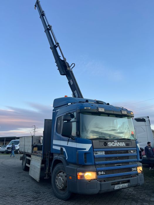 SCANIA P94 GRUA HIAB 144 .2012 Radiocomando