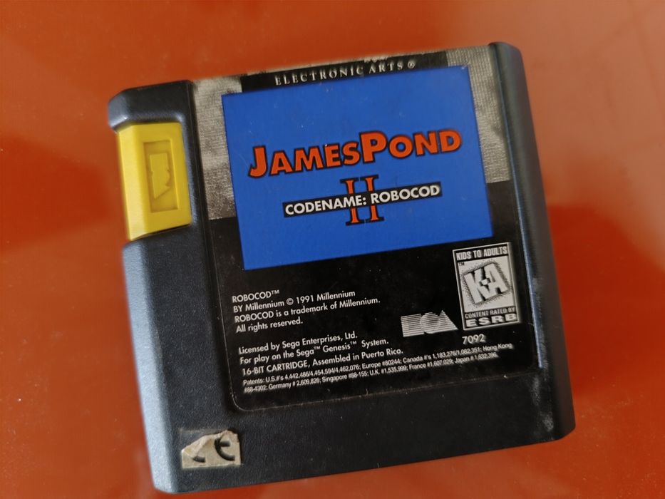 James pond 2 megadrive
