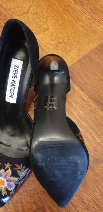 Szpilki czarne Steve Madden 39
