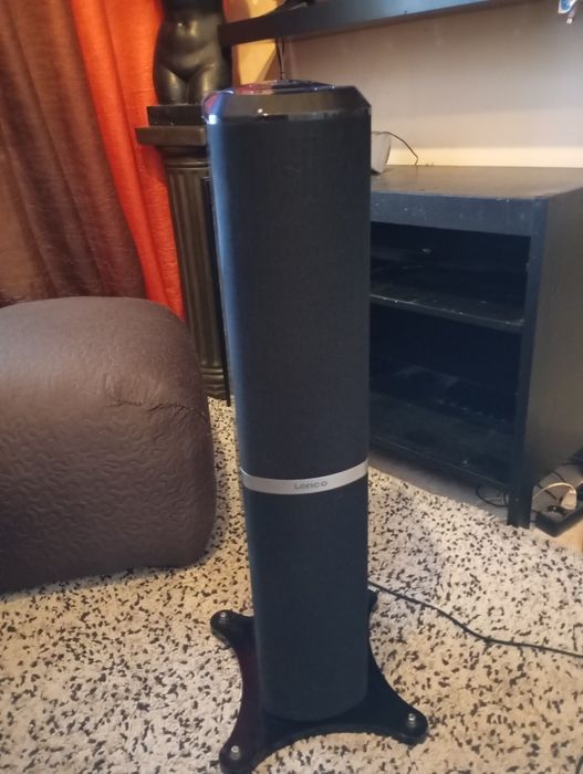 Coluna Torre Lenco iPod Tower 1 (60W) – Como Nova / Entrada AUX