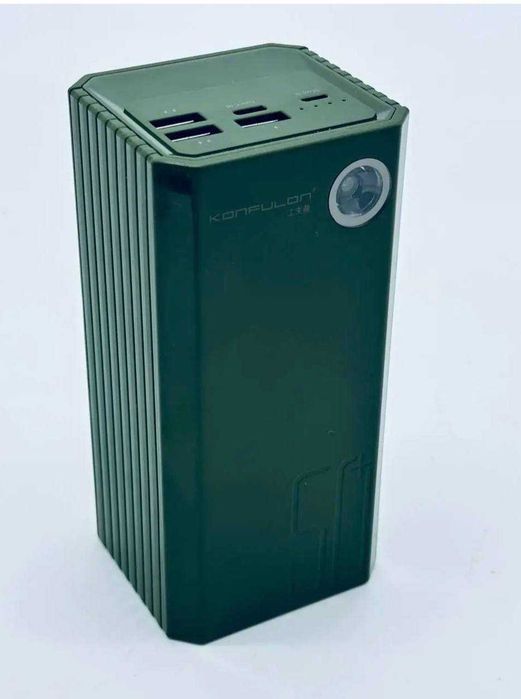 Потужний повербанк Konfulon 50000 mAh з LED дисплеєм та ліхтариком