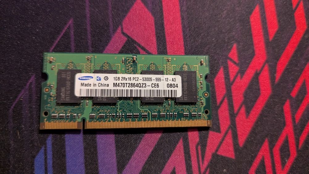 Оперативна пам'ять Samsung SODIMM DDR2 1Gb
